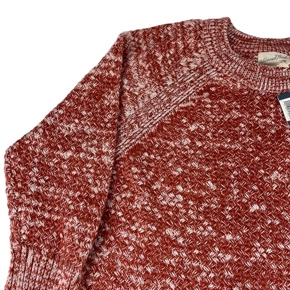 NWT Universal Thread Goods XXL Woman’s Knit Sweater Burnt Orange White Target - Picture 6 of 15
